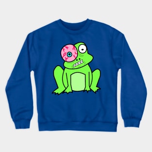 Stressed Frog Crewneck Sweatshirt